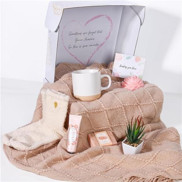 Self Care Gifts for Women Get Well Soon Gifts Basket Christmas Gifts Birthday - Picture 2 of 7